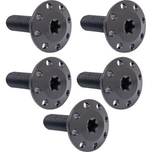 Arlen Ness - Bolt Kit Rotor Front Holeshot 5 Pack Spoke Mnt Blk - 300-921