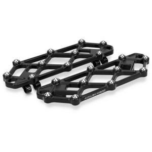 Arlen Ness - Floorboard Driver Diamond All Black - 410-053