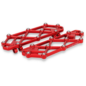 Arlen Ness - Floorboard Driver Diamond Red - 410-057