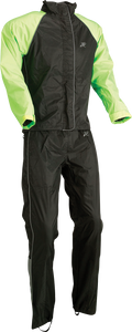 Z1r - Women's 2-Piece Rainsuit - Black/Hi-Vis - Small - Women's 2-Piece Rainsuit - 2853-0040