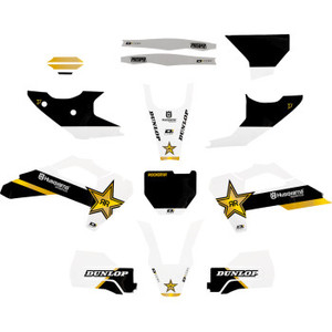 D'cor Visuals - Graphic Kit Complete Rockstar Husqvarna - 20-70-405 D'cor Visuals - Graphic Kit Complete Rockstar Husqvarna - 20-70-405