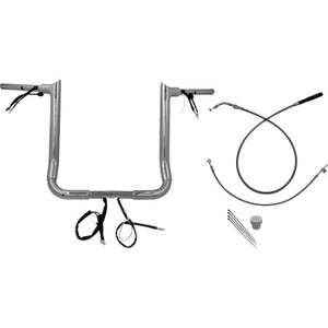 Fat Baggers Inc. - H-bar Ez Install Wired 1.50" Pointed Top Chr 16" Flhx, Se - 849016