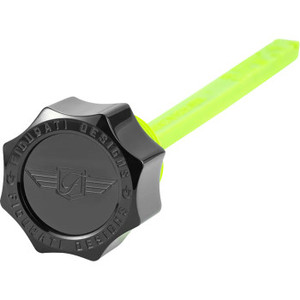 Figurati Designs - Dipstick Oil Magnetic Indian Power Plus Curved Black - FD01-MAGDSPP-SM-BLK Figurati Designs - Dipstick Oil Magnetic Indian Power Plus Curved Black - FD01-MAGDSPP-SM-BLK