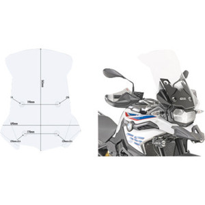 Givi - Windshield Bmw F750gs/f850gs - D5127ST