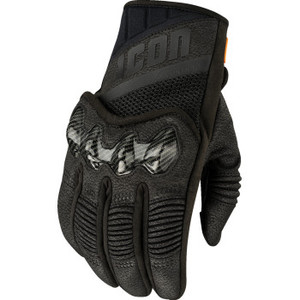 Icon - Glove Contra3 Bk 2x -