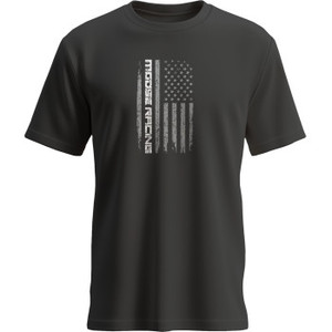 Moose Offroad - Tee Stars & Stripes Forever Bk Sm - 3030-24423