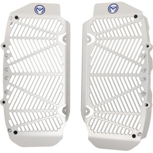 Moose Offroad - Radiator Guards Silver Triumph Mx - 45627