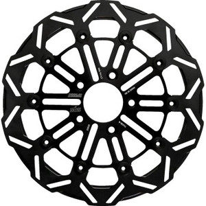 Sbs - Brake Rotor Sbs Dbk 10 Spoke 7143e-b Blk Ft - 7143E-B