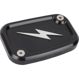 Thrashin Supply Co. - Cap Reservoir Brake Front M8 Softail Black Twice Cut - TSC-3176-4