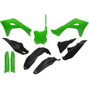 Ufo - Body Kit Kx250/450f Black/green/black - KAKIT231F@333 Ufo - Body Kit Kx250/450f Black/green/black - KAKIT231F@333
