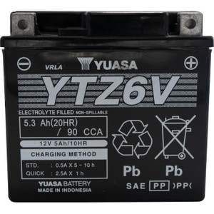 Yuasa - Battery Ytz6v - YUAM726ZS Yuasa - Battery Ytz6v - YUAM726ZS