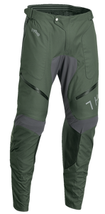 Thor - Terrain In-the-Boot Pants - Army Green/Charcoal - 30 - Terrain In-the-Boot Pants - 2901-10430