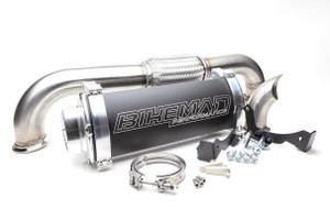 Bikeman Performance '16+ Polaris RZR XP Turbo Big MO Full Exhaust System - Bare Stainless Bikeman Performance '16+ Polaris RZR XP Turbo Big MO Full Exhaust System - Bare Stainless