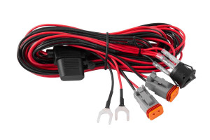 Diode Dynamics Light Duty 2-Pin Dual Output Off-Road Harness Wiring