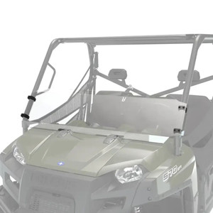 Polaris Ranger 570/800 Lock & Ride Half Windshield - Poly