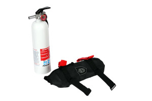 Pro Armor Fire Extinguisher Mount Kit - Mount & Fire Extinguisher Pro Armor Fire Extinguisher Mount Kit - Mount & Fire Extinguisher