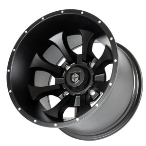 Pro Armor 15x10 (4x137) Knight Wheels Dunes - Black Pro Armor 15x10 (4x137) Knight Wheels Dunes - Black