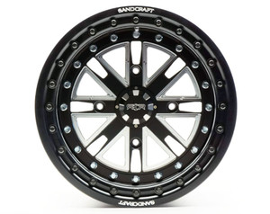 Sandcraft Polaris RZR Pro R 15" X 8" Fronts & 15" X 11" Rears Nano Beadlock Wheel Sandcraft Polaris RZR Pro R 15" X 8" Fronts & 15" X 11" Rears Nano Beadlock Wheel