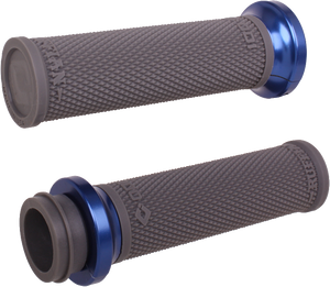 Odi - Rufian Grips Indian Tbw 1" Graphite/blue - V30ITWH-U