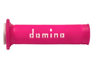 Domino Racing - Motogp Grips Fuchsia/white Pair - A01041C4643B7-0 Domino Racing - Motogp Grips Fuchsia/white Pair - A01041C4643B7-0