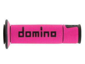 Domino Racing - A450 Road Racing Grips Fuchsia/black Pair - A45041C4043B7-0 Domino Racing - A450 Road Racing Grips Fuchsia/black Pair - A45041C4043B7-0