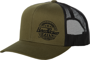 Harddrive - Harddrive Emblem Hat Black/od Green Os - 800-0210