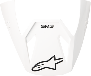 Alpinestars - Sm3 Solid Visor White Glossy - 8980326-2180-TU