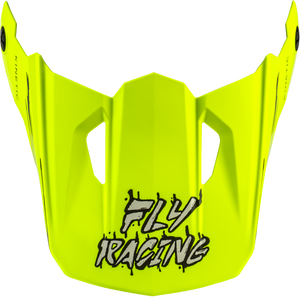 Fly Racing - Yth Kinetic Surge Helmet Visor Grey/hi-vis Ys-yl - 73-8725VY