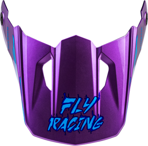Fly Racing - Yth Kinetic Surge Helmet Visor Pink/purple/teal Ys-yl - 73-8727VY