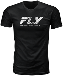 Fly Racing - Fly Worldwide Tee Black Sm - 354-0406S Fly Racing - Fly Worldwide Tee Black Sm - 354-0406S