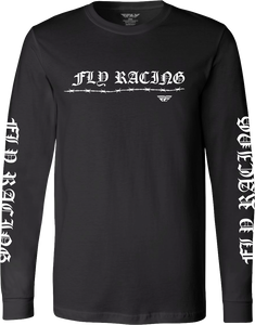 Fly Racing - Fly Barbed Wire L/s Black Sm - 354-0403S