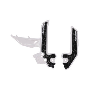 Acerbis - Frame Guards Ktm/gas White/black - 2986891035