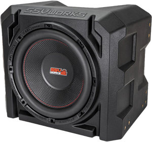 Ssv Works - Universal Sub Box W/10" Sub/amp - WP-US10