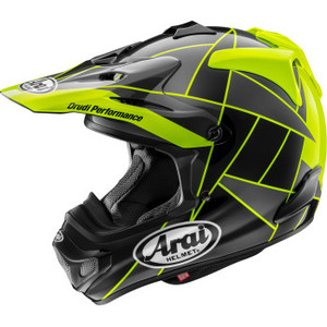 Arai Helmets - Helmet Vx-pro4 Fragment Yellow Sm - 0110-9527