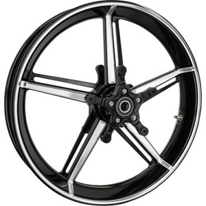 Arlen Ness - Wheel Factory 24 With Hub & Adapters 19" X 3.25" Blk Cc - 91-653 Arlen Ness - Wheel Factory 24 With Hub & Adapters 19" X 3.25" Blk Cc - 91-653