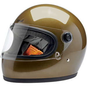 Biltwell - Helmet Gringo S Ugly Gold Metallic Xs - 1003-363-501
