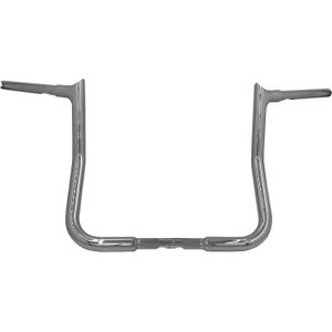 Fat Baggers Inc. - H-bar Ez Instl Reducd Reach 1.25" Pntd Top Chr 13" Flht - 905013 Fat Baggers Inc. - H-bar Ez Instl Reducd Reach 1.25" Pntd Top Chr 13" Flht - 905013