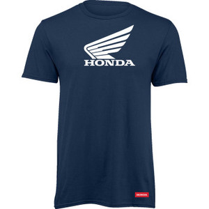 Honda Apparel - Tee Honda Wing Navy/white Md - LEM25S-M54-M