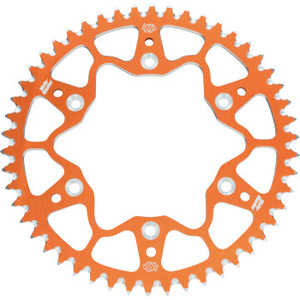 Moto-master - 7075 Series Alu Sprocket (orange, 520-53t) Husaberg, - 620072553