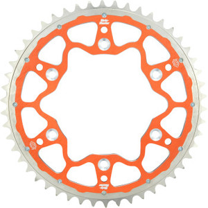 Moto-master - Fusion Series Dual Ring Sprocket (orange, 520-51t) - 620073551