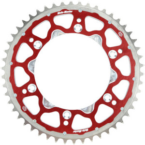 Moto-master - Fusion Series Dual Ring Sprocket (red, 420-48t) Honda - 620033348