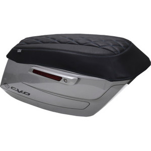 Mustang - Cover Saddlebag Lid Dlx Diam Sky Blue Thread - 88470SB Mustang - Cover Saddlebag Lid Dlx Diam Sky Blue Thread - 88470SB