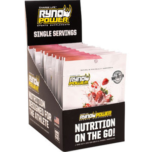 Ryno Power - Strawberry Protein Caddy 12 Pk - SMP-BOX12-STRAW Ryno Power - Strawberry Protein Caddy 12 Pk - SMP-BOX12-STRAW