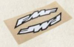 Fmf Racing - Fmf Small Side Arch Fender Stkrs (2 Pack) - 15232