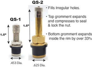 Hardline - Quickstem- Push In Tire Valve Stem .453" - QS-1 Hardline - Quickstem- Push In Tire Valve Stem .453" - QS-1