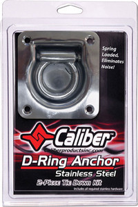 Caliber - D-ring Kit Stainless Steel - 13521