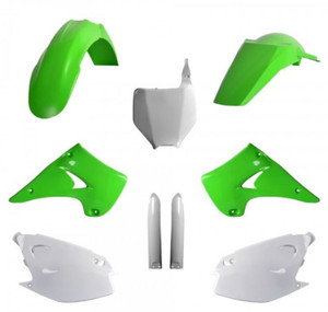 Polisport - Polisport Replica Plastic Kit,full Kit Kawasaki Oem Color - 91479