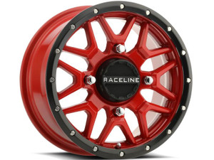 Raceline Wheels - Raceline Krank Red 14x7 4x156 +38mm - A94R-47056+38 Raceline Wheels - Raceline Krank Red 14x7 4x156 +38mm - A94R-47056+38