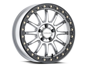 Raceline Wheels - Raceline Alpha Hyper Silver W/ Blk Ring 17x7 5x114.3 +25 - A14SB-77012+25 Raceline Wheels - Raceline Alpha Hyper Silver W/ Blk Ring 17x7 5x114.3 +25 - A14SB-77012+25