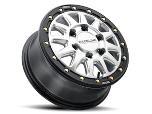 Raceline Wheels - Raceline Alpha Hyper Silver W/ Blk Ring 17x7 5x114.3 +40 - A14SB-77012+40 Raceline Wheels - Raceline Alpha Hyper Silver W/ Blk Ring 17x7 5x114.3 +40 - A14SB-77012+40